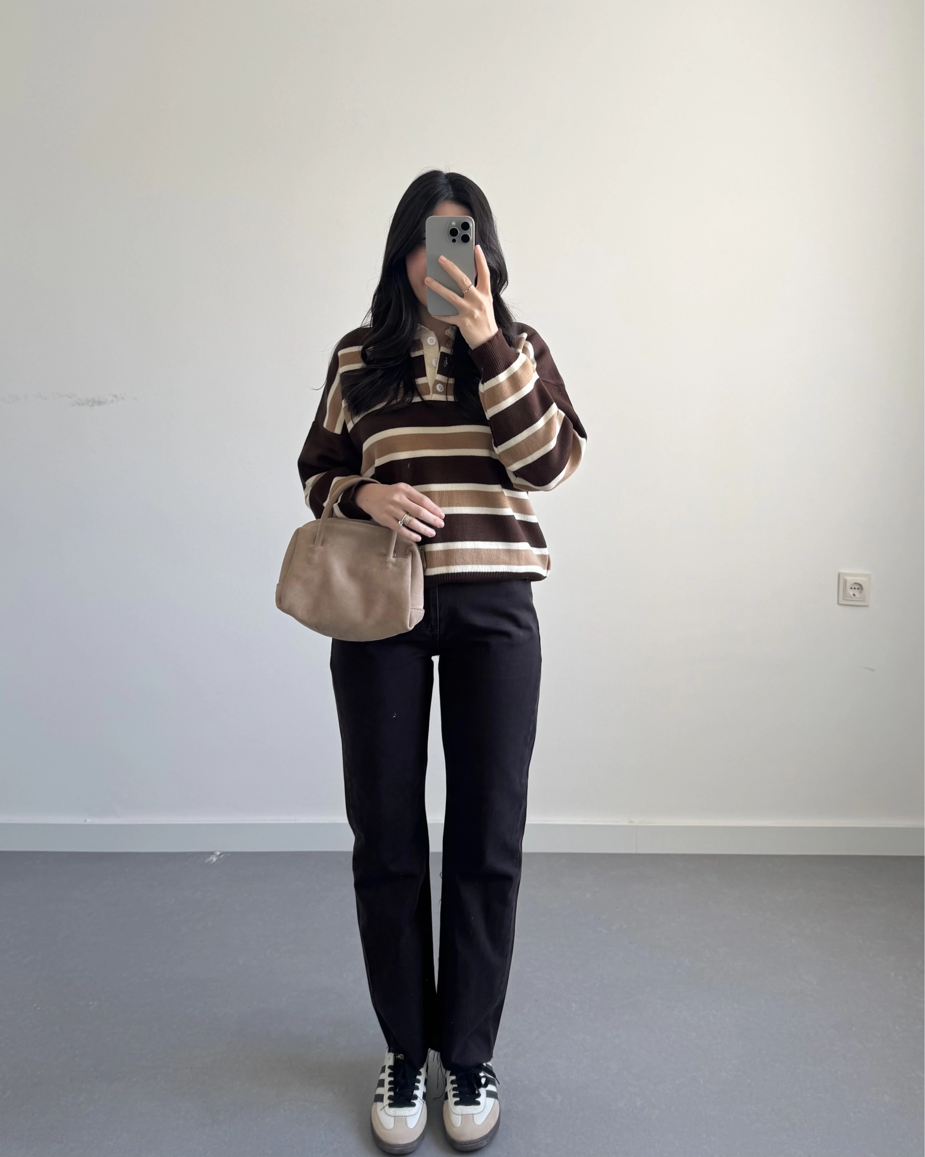 ULTRA YÜKSEK BEL STRAİGHT FİT MODEL KAHVE JEAN