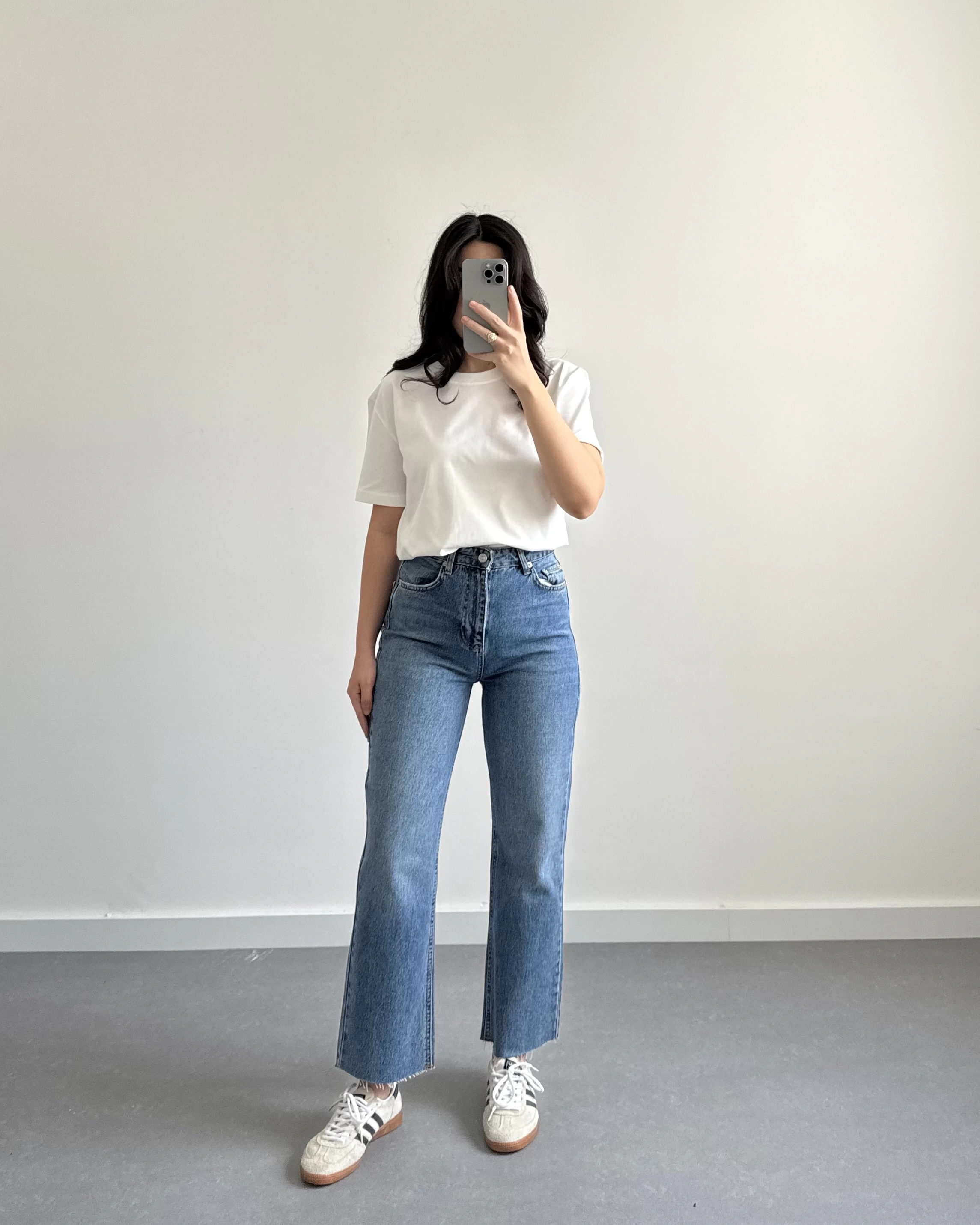 ULTRA YÜKSEK BEL STRAİGHT FİT MODEL MAVİ JEAN