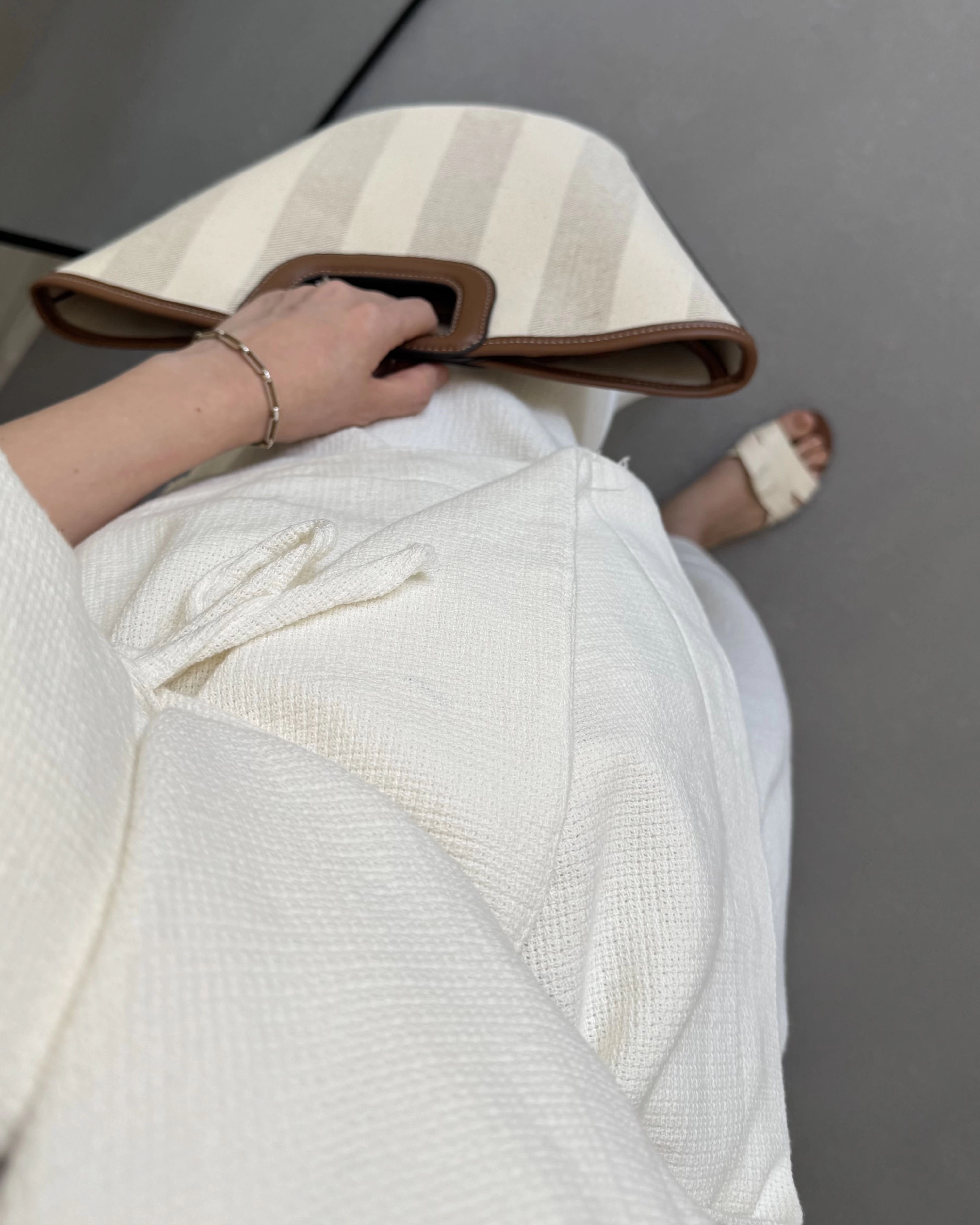 VANES EKRU YELEK PANTOLON TAKIM