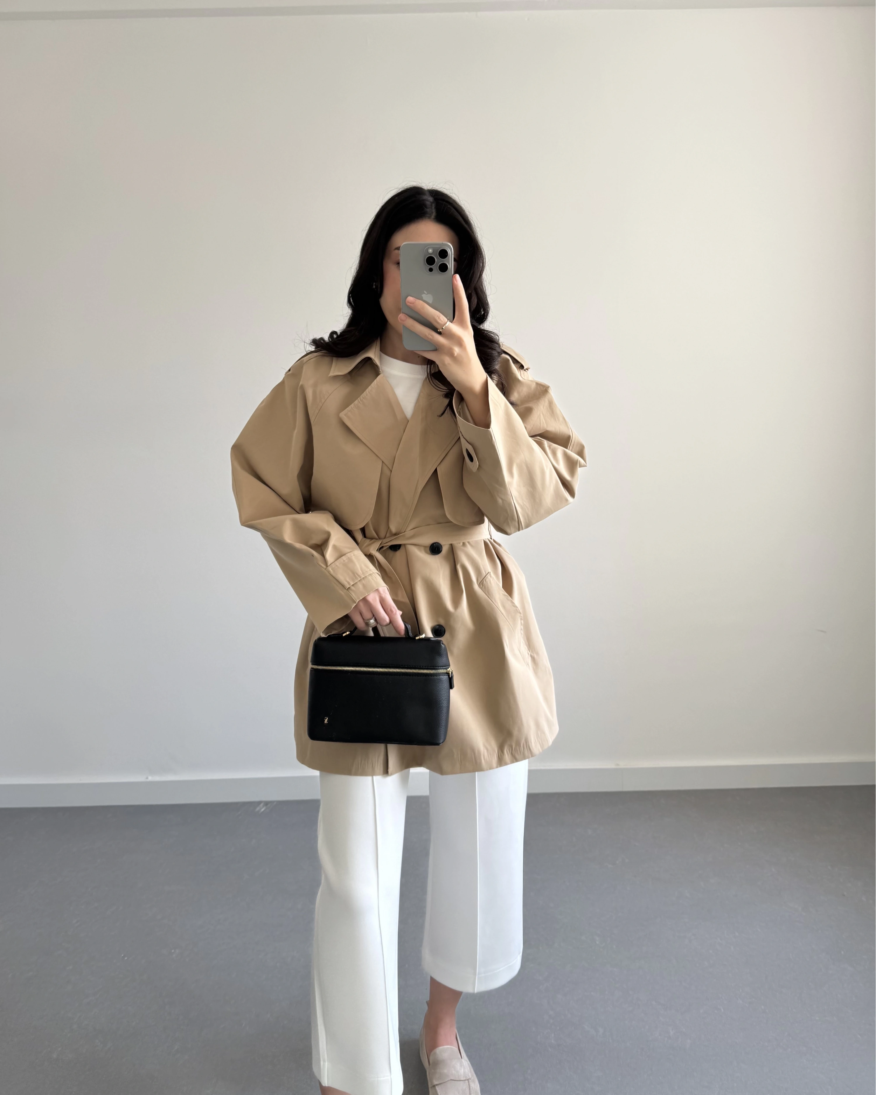 VİZON ARA BOY PREMİUM TRENÇKOT