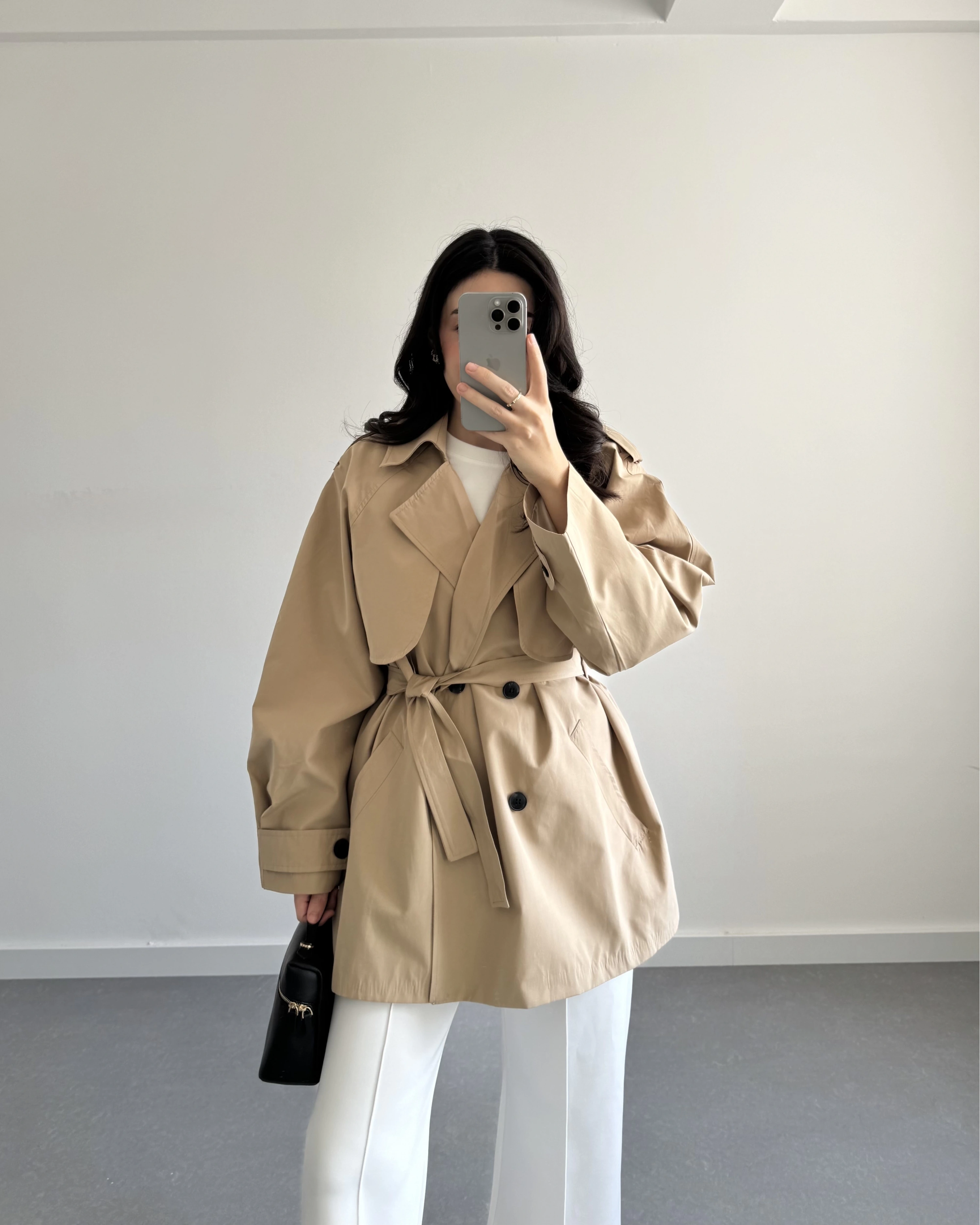 VİZON ARA BOY PREMİUM TRENÇKOT