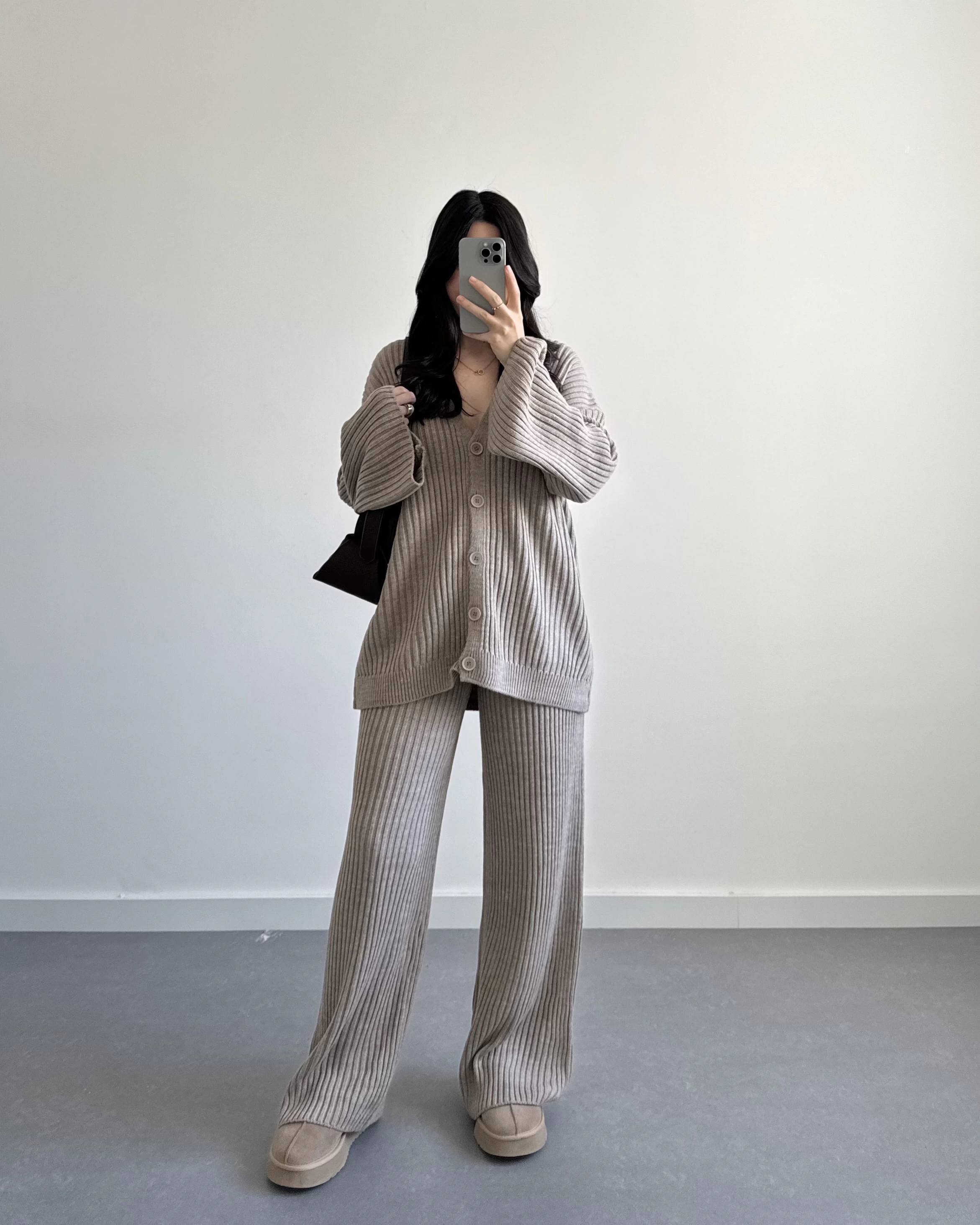 VİZON BASİC FİTİLLİ HIRKA TAKIM