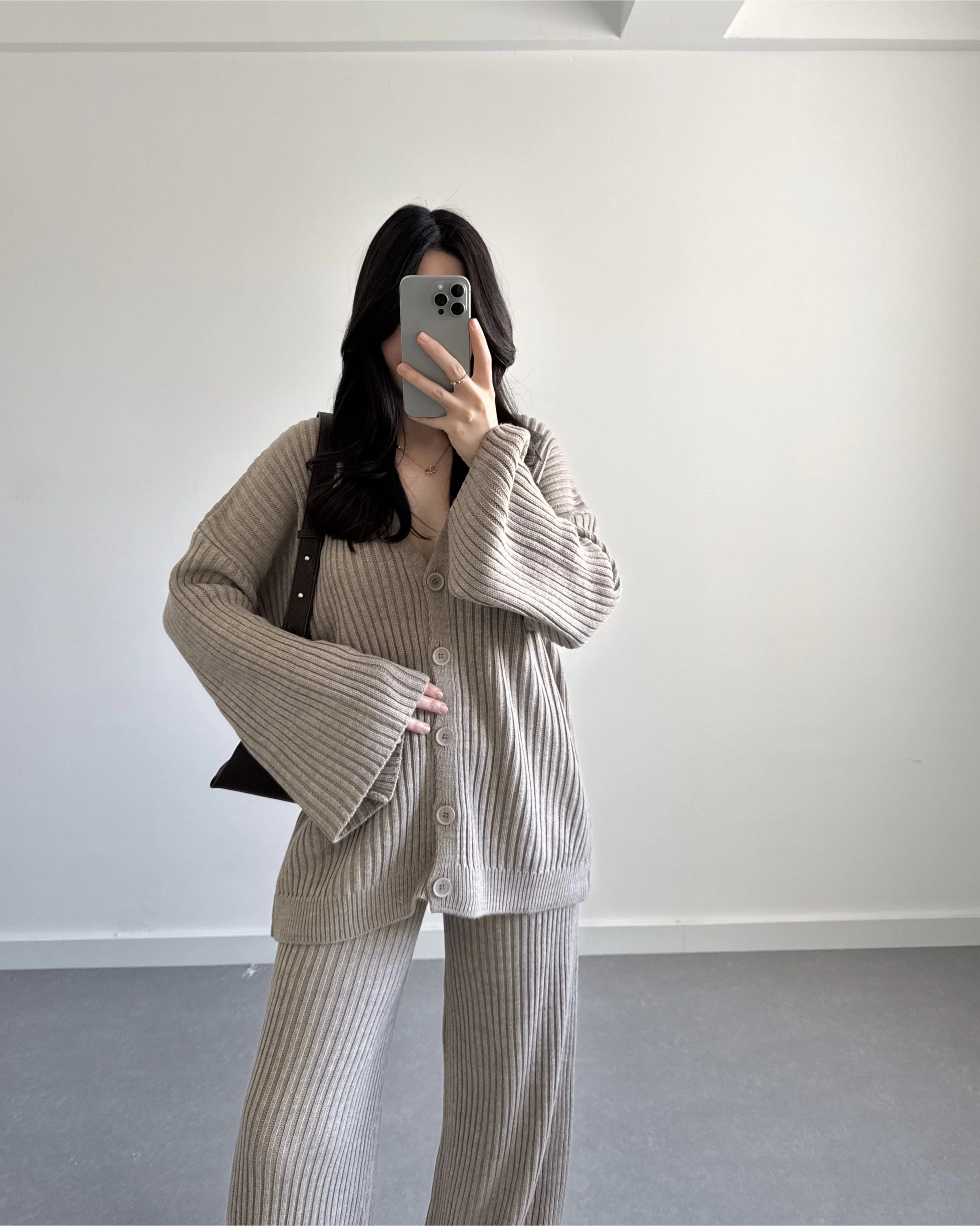 VİZON BASİC FİTİLLİ HIRKA TAKIM