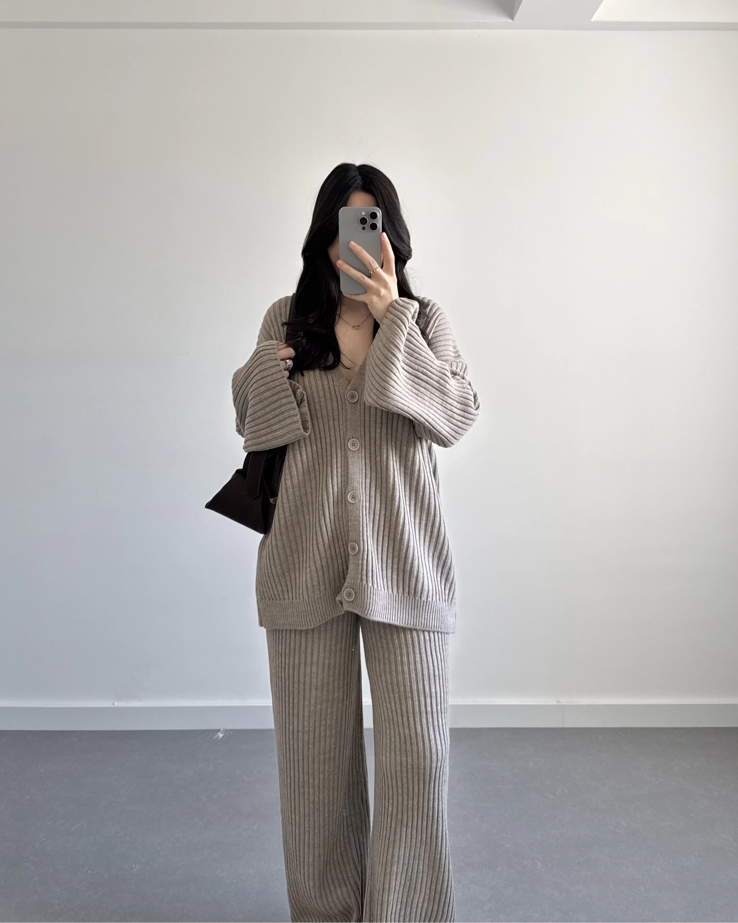 VİZON BASİC FİTİLLİ HIRKA TAKIM