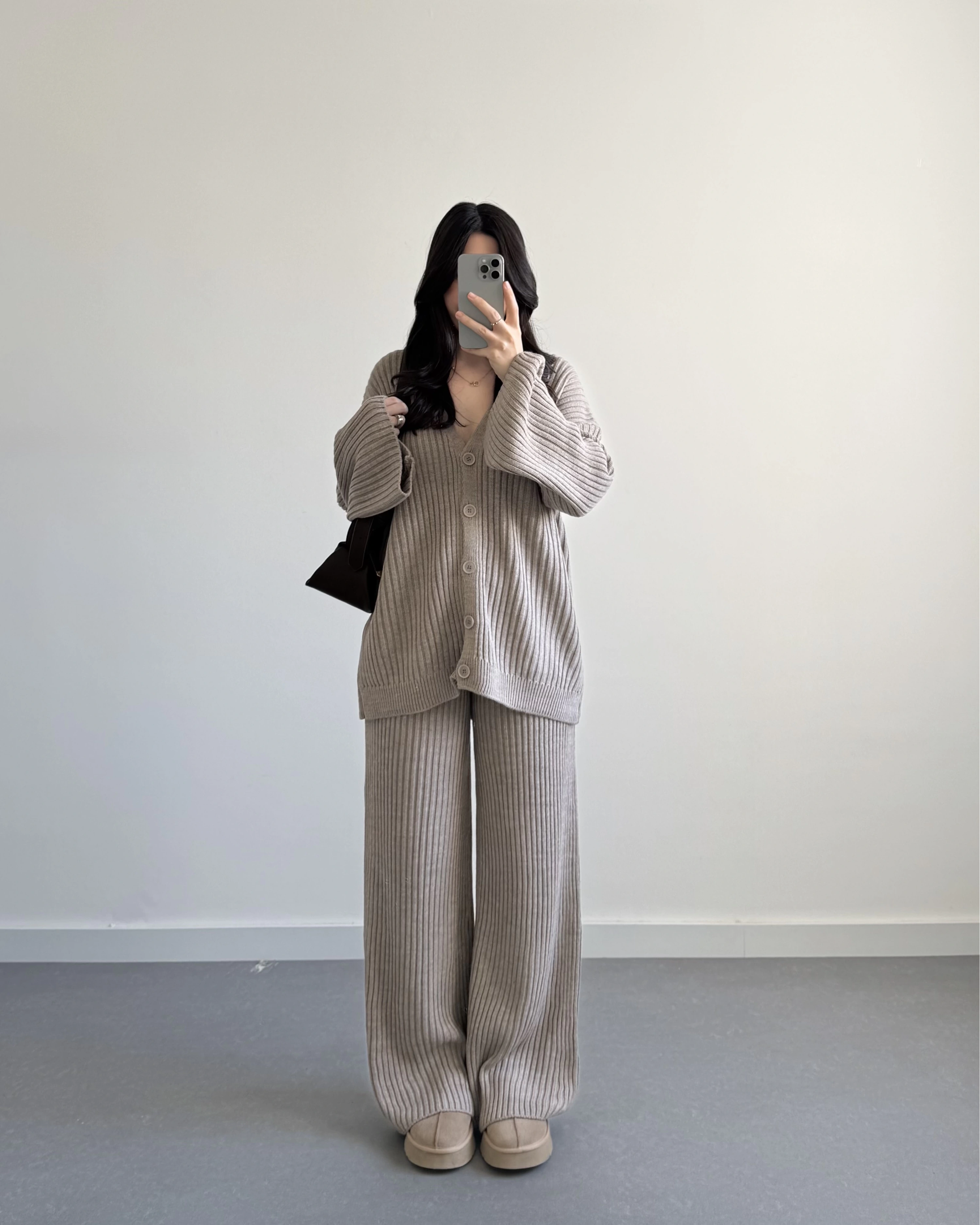 VİZON BASİC FİTİLLİ HIRKA TAKIM