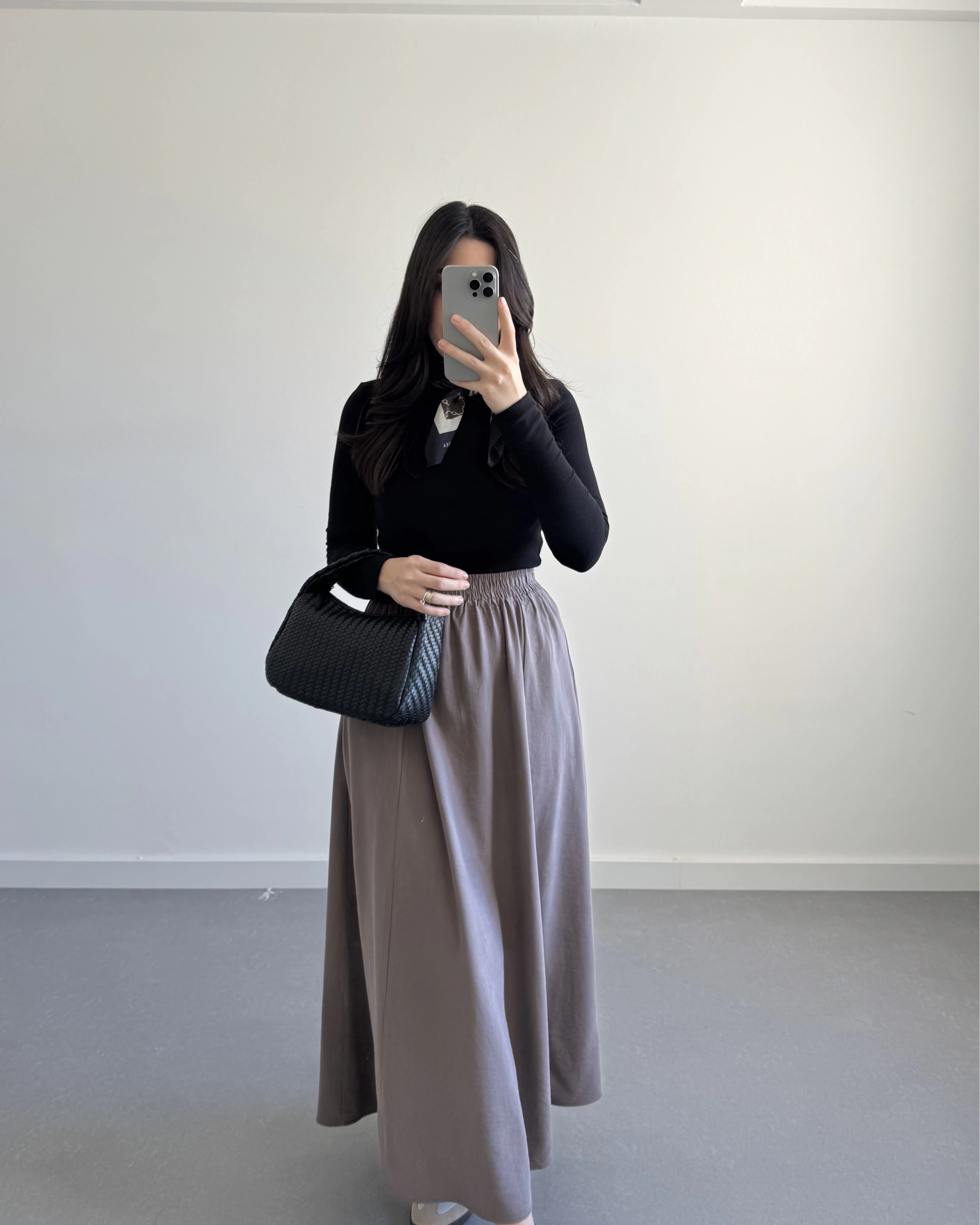 VİZON MODAL MİDİ BOY ETEK