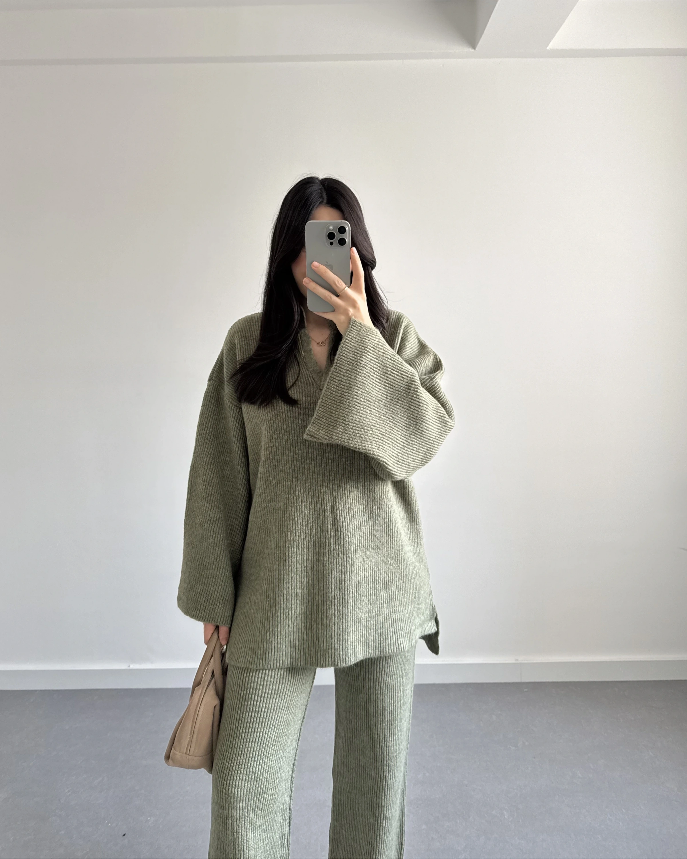 YEŞİL POLO YAKA TRİKO TAKIM