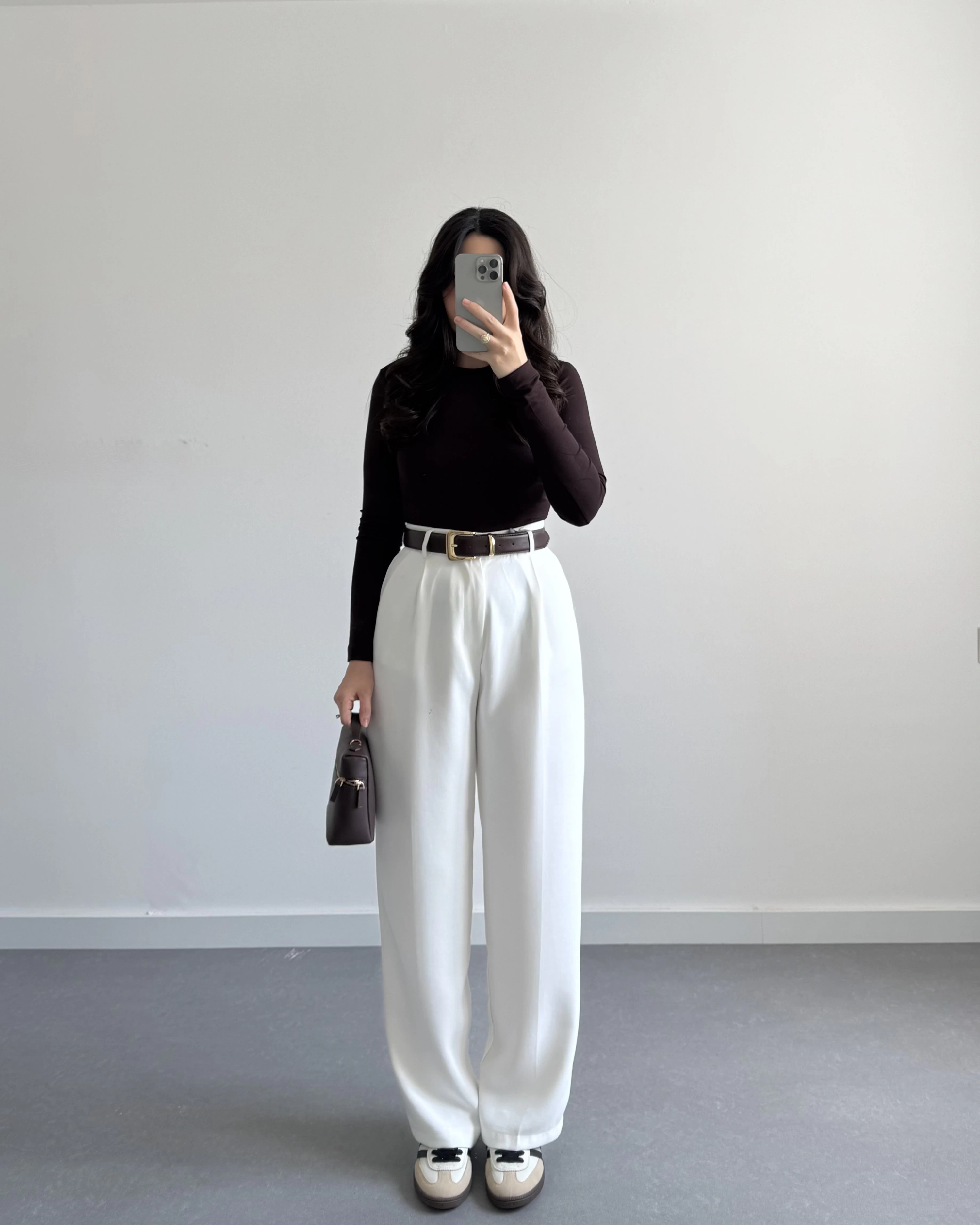 ZR MODEL BEYAZ KUMAŞ PANTOLON