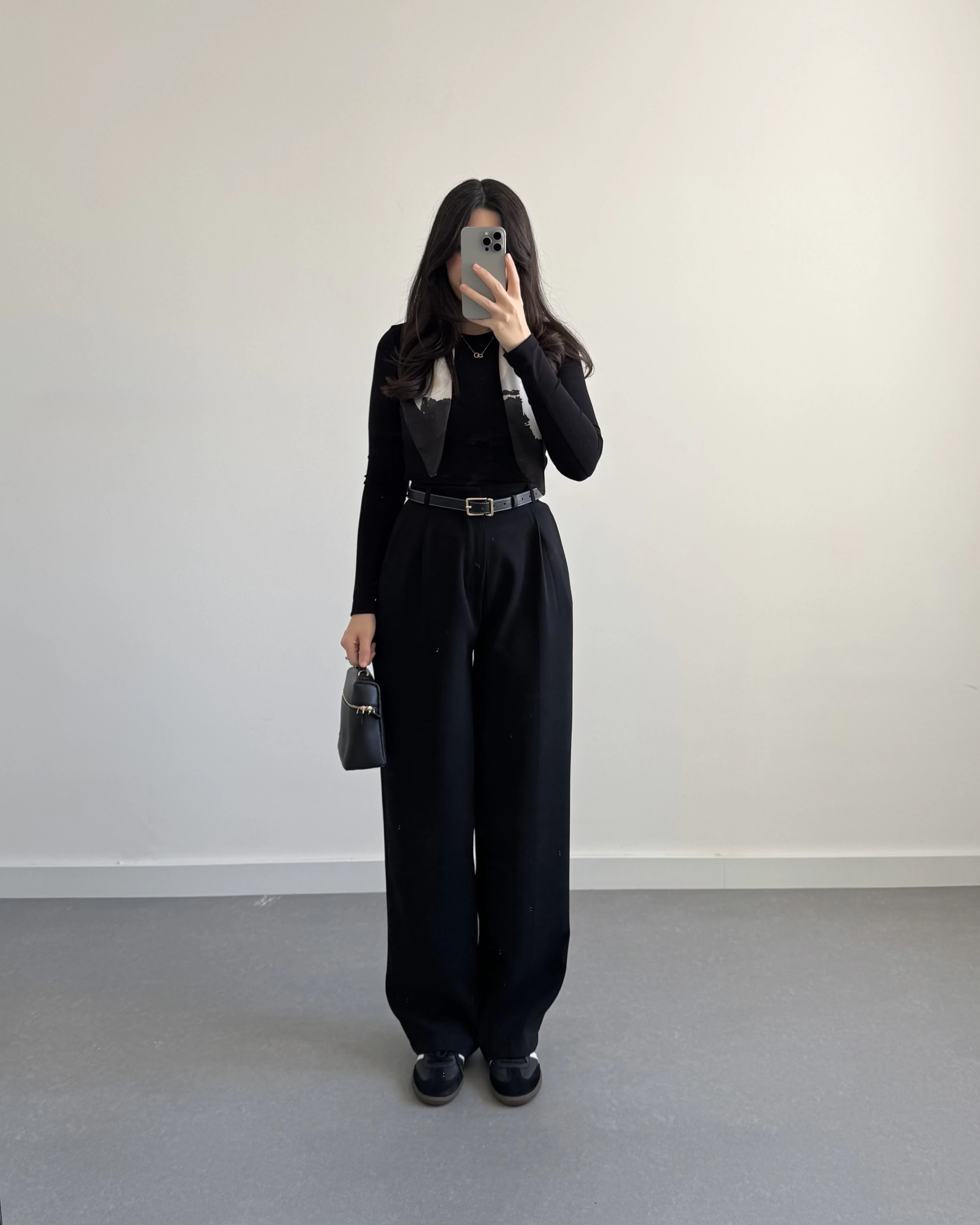 ZR MODEL SİYAH KUMAŞ PANTOLON