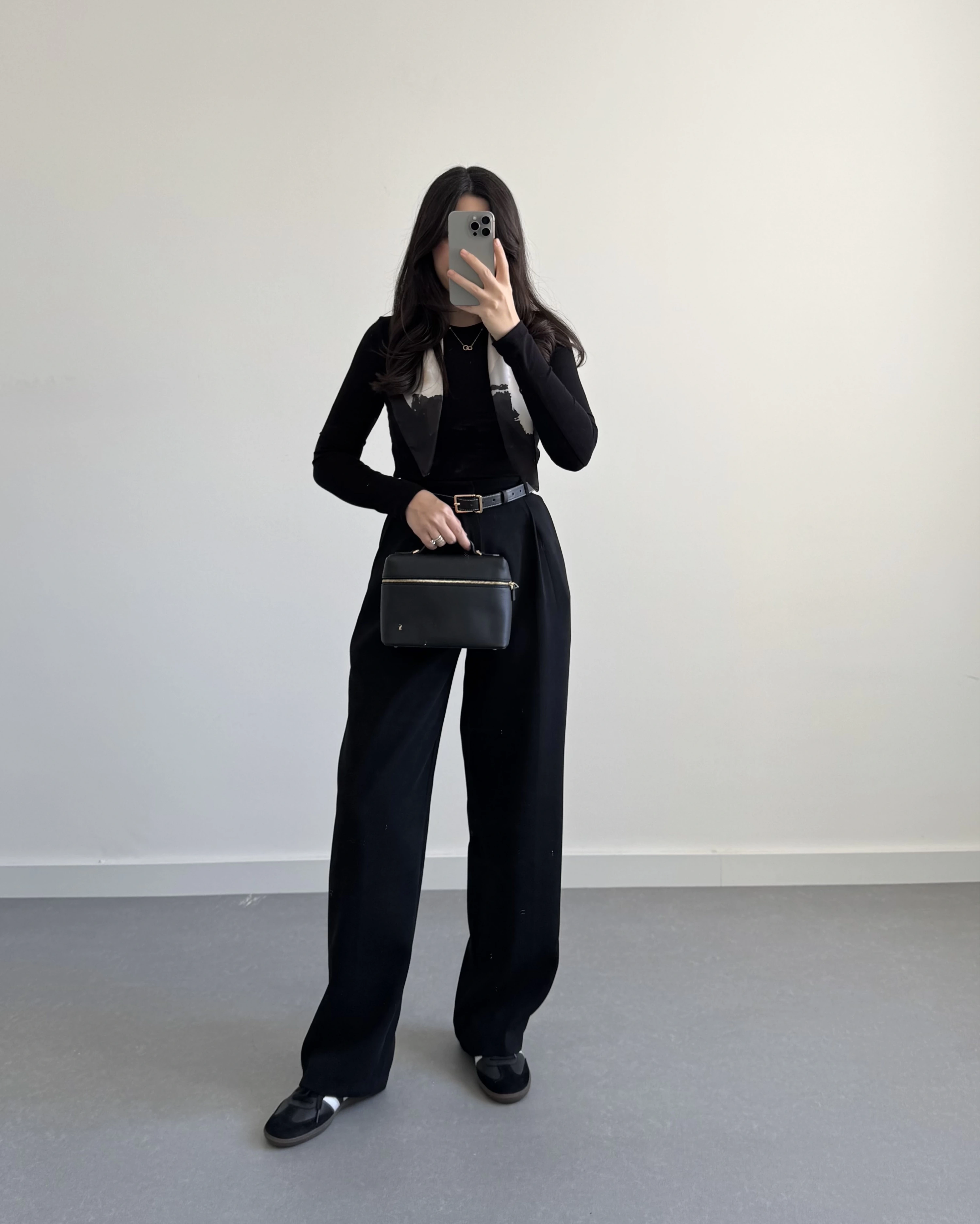 ZR MODEL SİYAH KUMAŞ PANTOLON