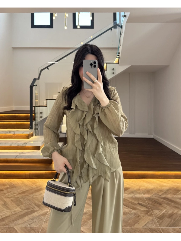 ÇAĞLA FIRFIRLI GÖMLEK-2193