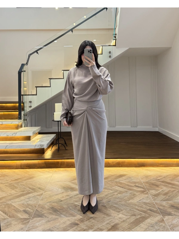 VİZON ÖNÜ BURGU ETEK TAKIM -0674