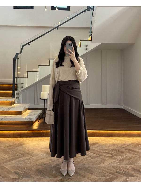 KAHVE ŞAL DETAY ETEK