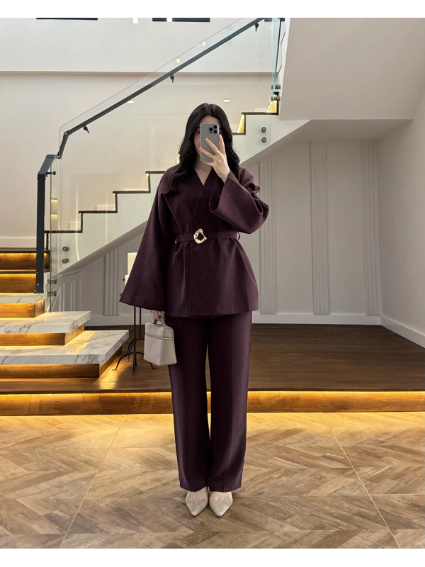 MÜRDÜM ÖNÜ DÜĞMELİ TOKALI TAKIM-9021