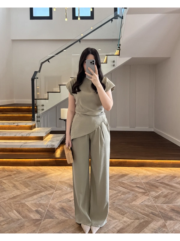 HAKİ ASİMETRİK TENSEL TAKIM-7032-8023