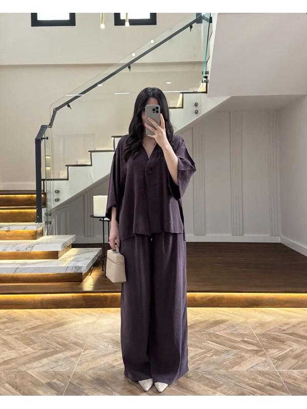 MÜRDÜM MODAL BLUZ PANTOLON TAKIM