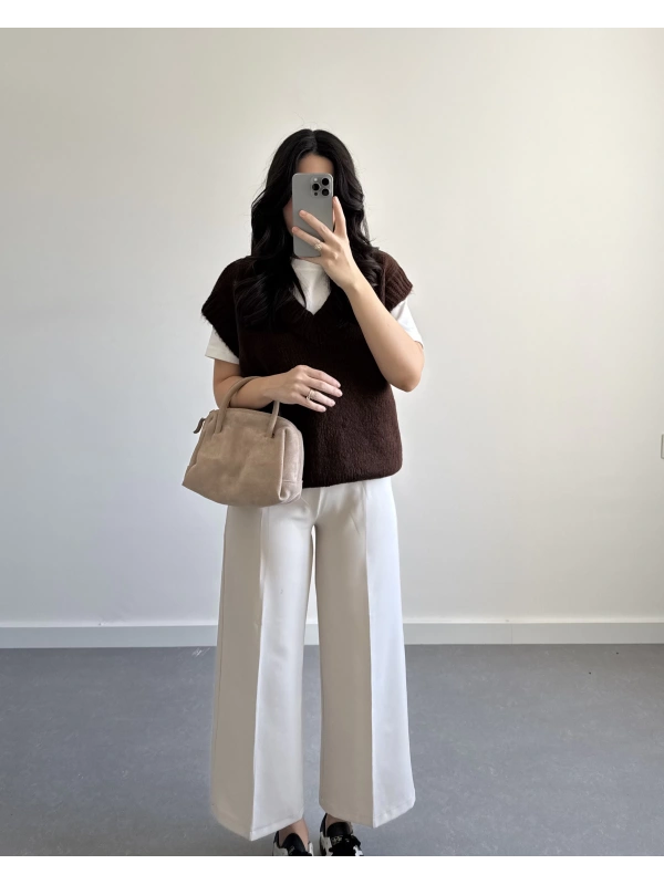 ACI KAHVE V YAKA SÜVETER