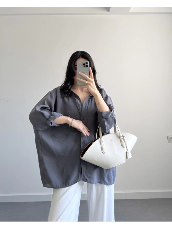 ANTRASİT TENSEL GÖMLEK