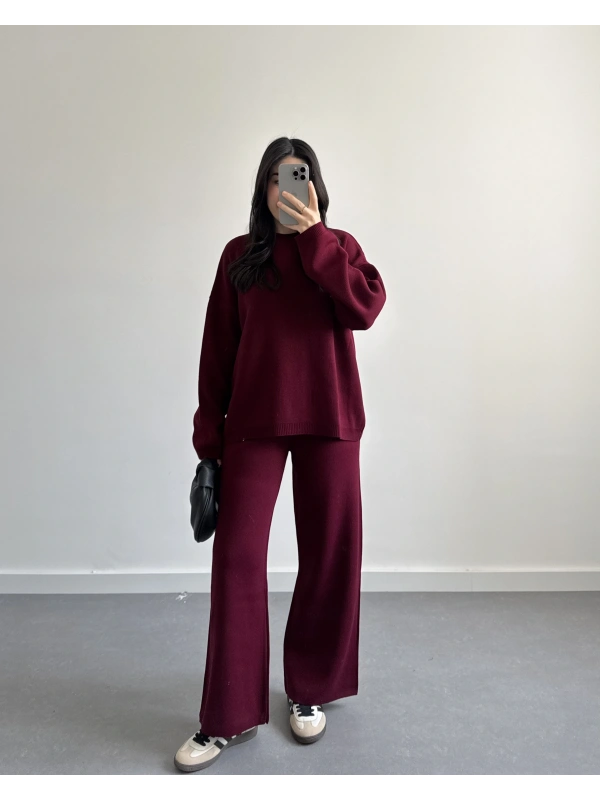 BASİC BORDO TRİKO TAKIM
