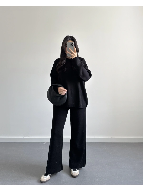 BASİC SİYAH TRİKO TAKIM