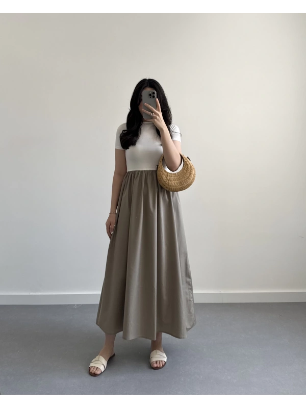 BASİC VİZON ELBİSE