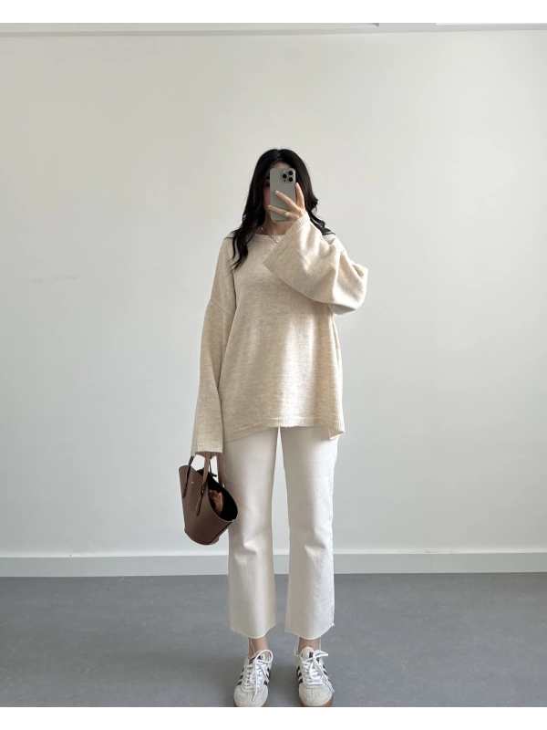 BEJ PİNTEREST KAZAK