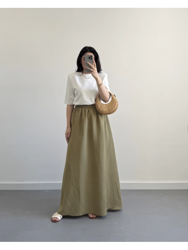 BİSUA YAĞ YEŞİL TENSEL ETEK