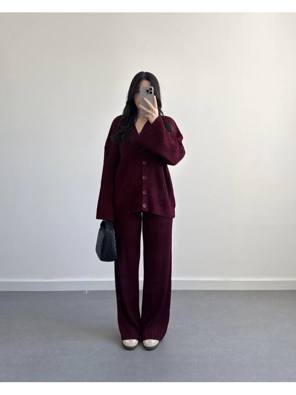 BORDO BASİC FİTİLLİ HIRKA TAKIM