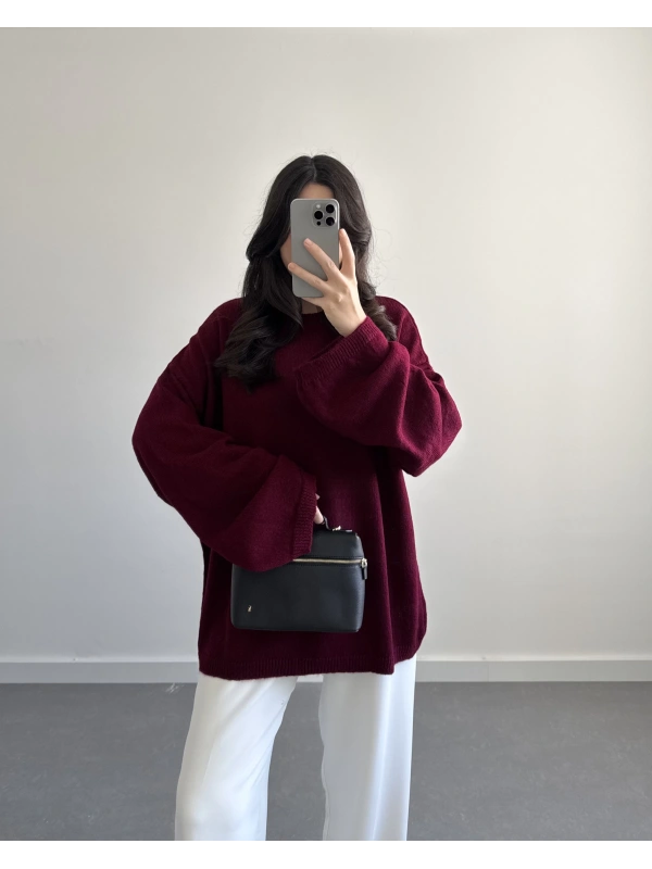 BORDO PİNTEREST KAZAK