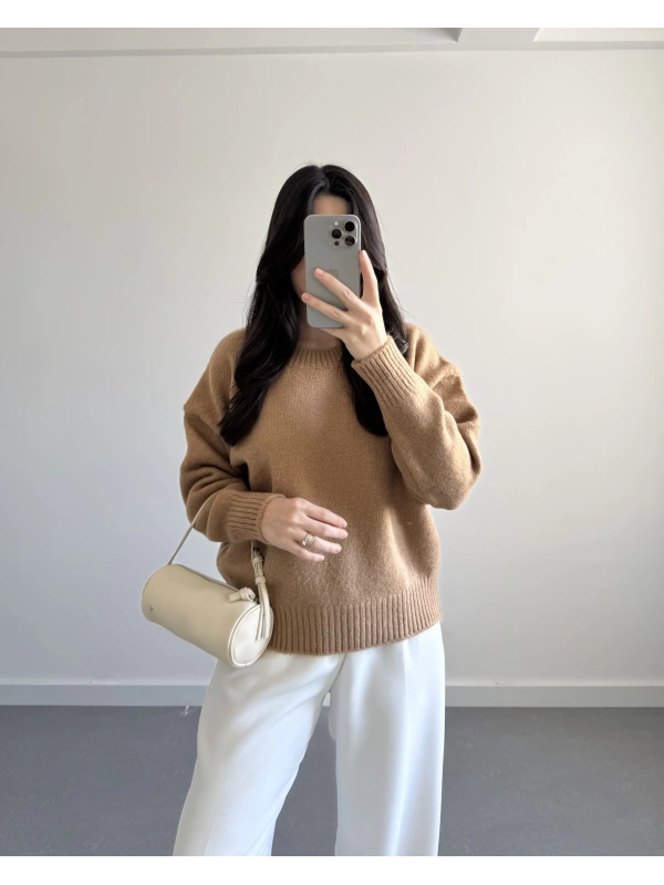 CAMEL REKLAN KUMAŞ KAZAK