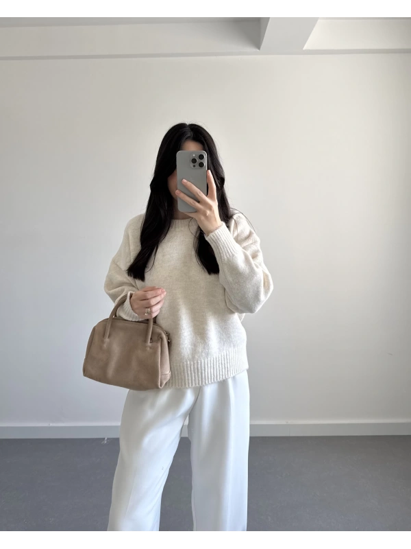 EKRU REKLAN KUMAŞ KAZAK