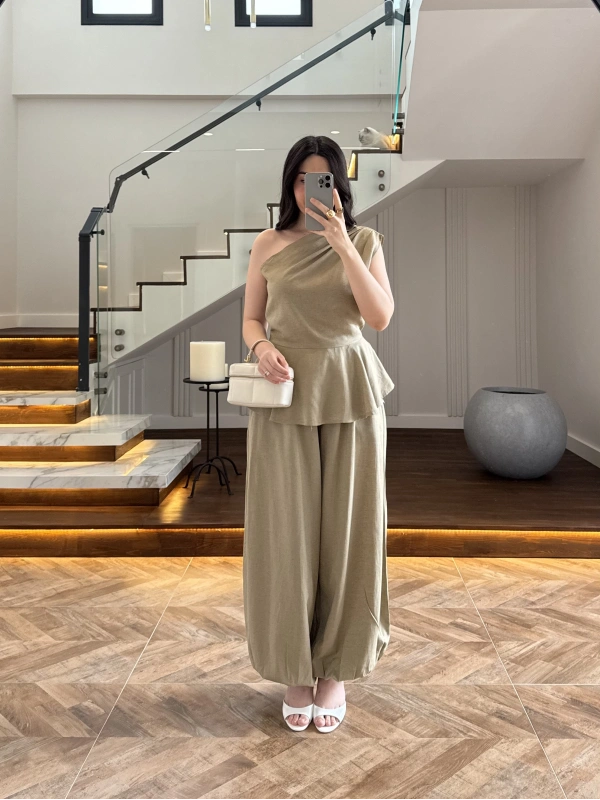 HAKİ KOLSUZ İKİLİ TAKIM-60647