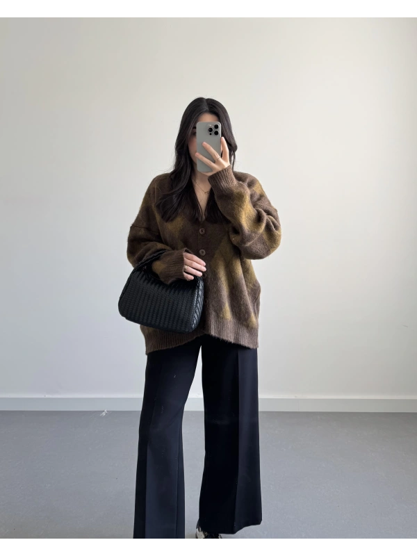 KAHVE BAKLAVA DESEN HIRKA