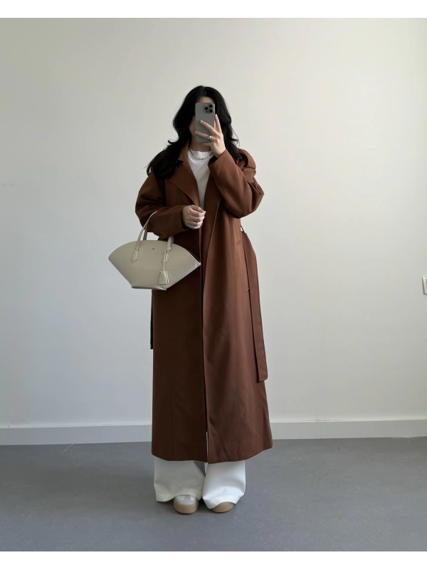 KİREMİT PREMİUM KALİTE PALTO