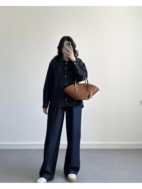 KOT GÖMLEK PANTOLON İKİLİ TAKIM