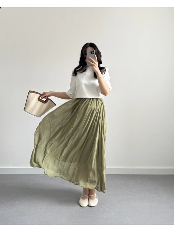 LOMA ÇAĞLA YEŞİL CRUSH ETEK