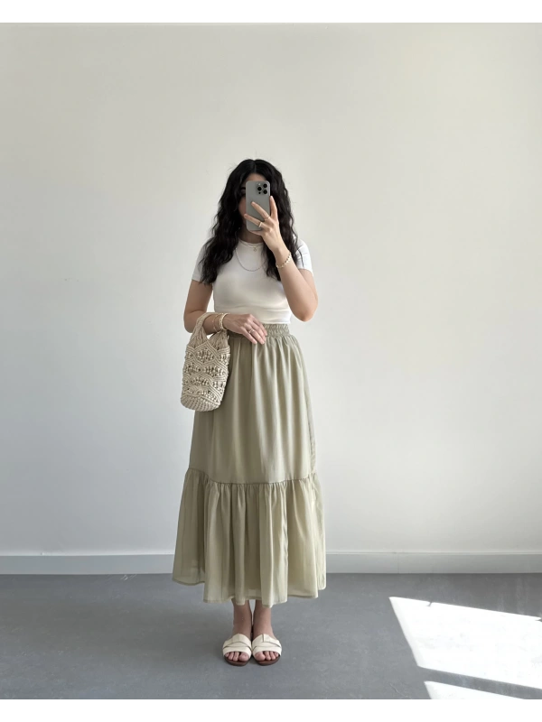 LULU ÇAĞLA TENSEL ETEK