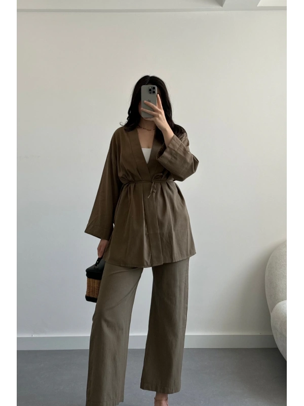 Martin Haki Keten Kimono Takım
