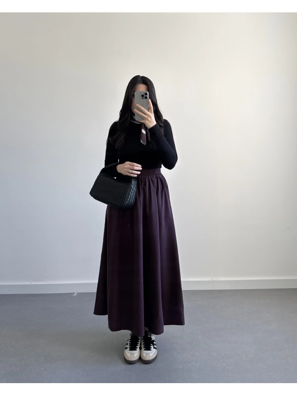 MÜRDÜM MODAL MİDİ BOY ETEK