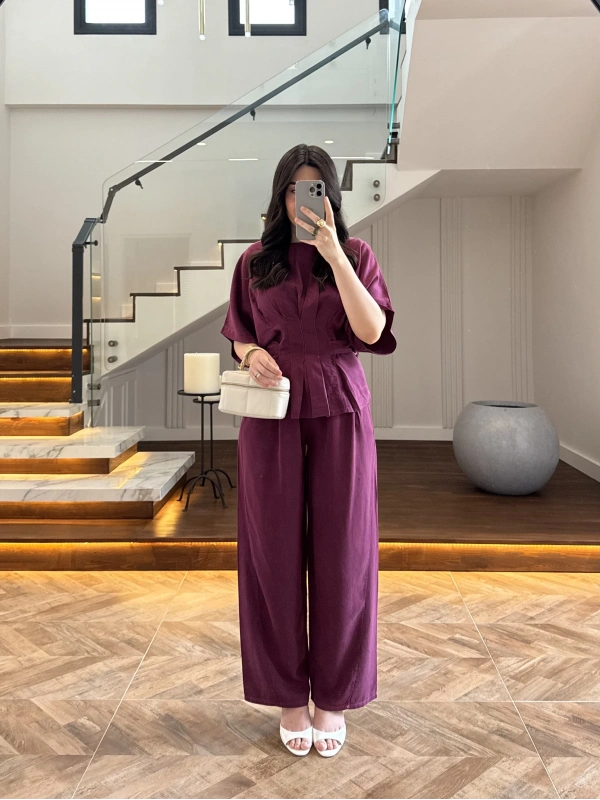 MÜRDÜM SALAŞ PANTOLON BLUZ TAKIM-650008