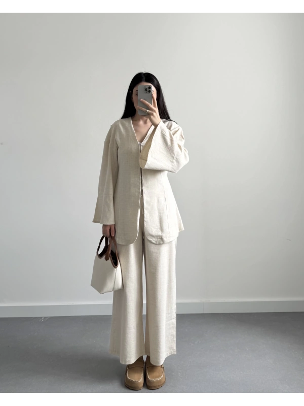 NATURAL KANCALI HAM KETEN İKİLİ TAKIM