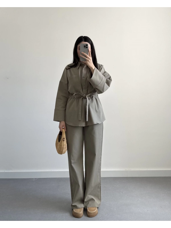 OLSO HAKİ BELİ KUŞAKLI TAKIM