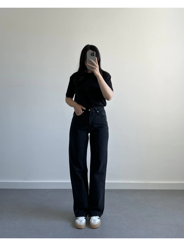 ORİJİNAL MARKA ANTRASİT STRAİGHT JEAN