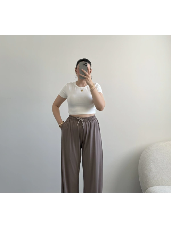 beyaz renk kısa crop