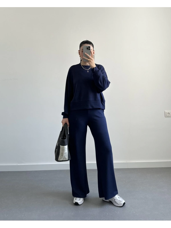 OYSH LACİVERT MODAL EŞOFMAN TAKIMI