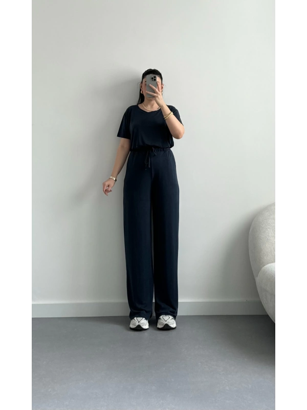 OYSH koyu antrasit v yaka takım