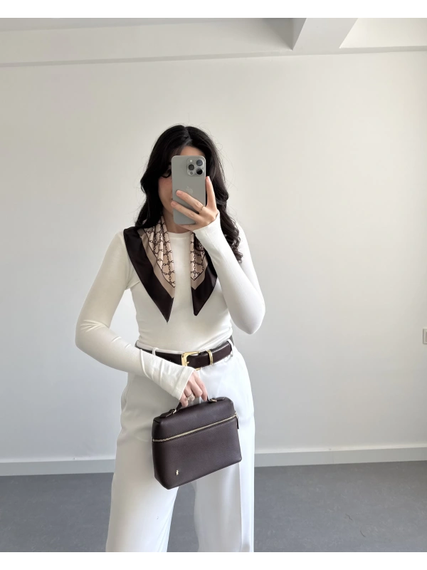 OYSH PARMAK GEÇİRMELİ BODY EKRU