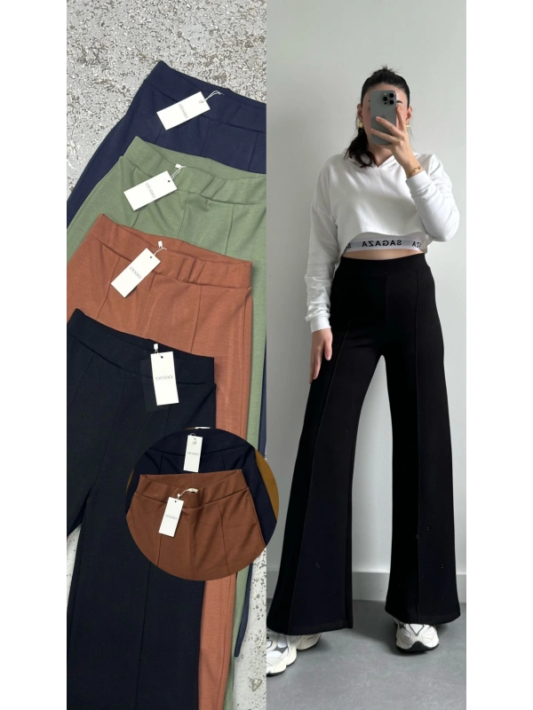 Oysho marka lacivert biyeli Modal pantolon