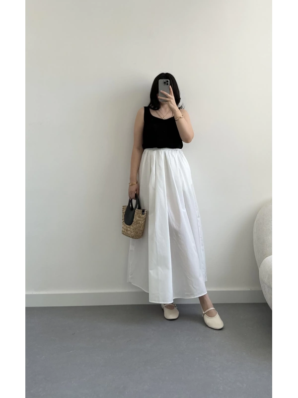 Pinterest beyaz Çan etek