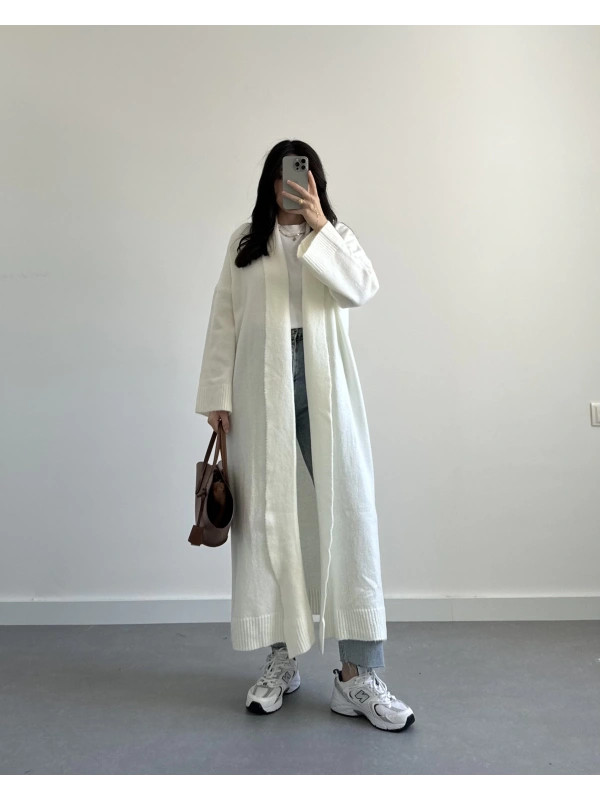 PİNTEREST BEYAZ UZUN HIRKA